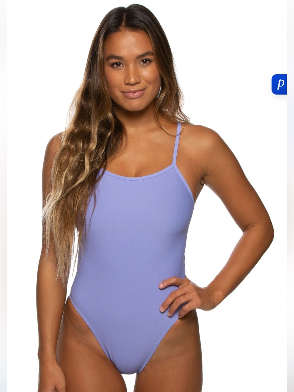 Jolyn Jackson One Piece Tie Back Swimsuit